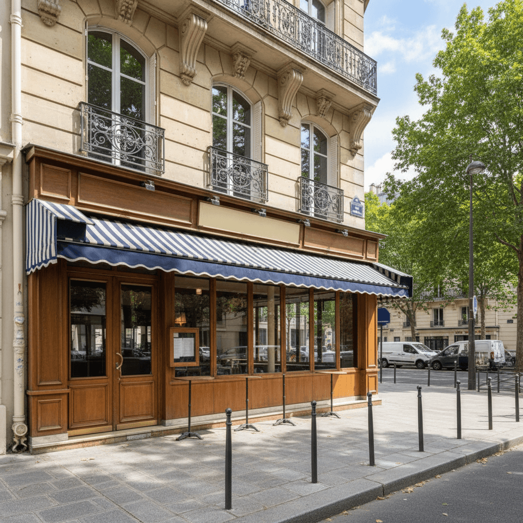 Local vide 260m² à Paris : extraction