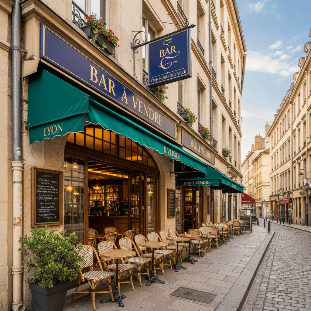 Bar à vendre près de la station Hôtel de Ville