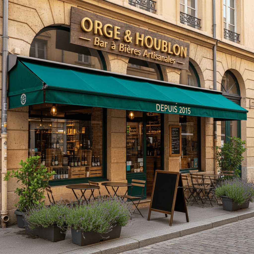 Bar-brasserie à Lyon : terrasse - licence IV