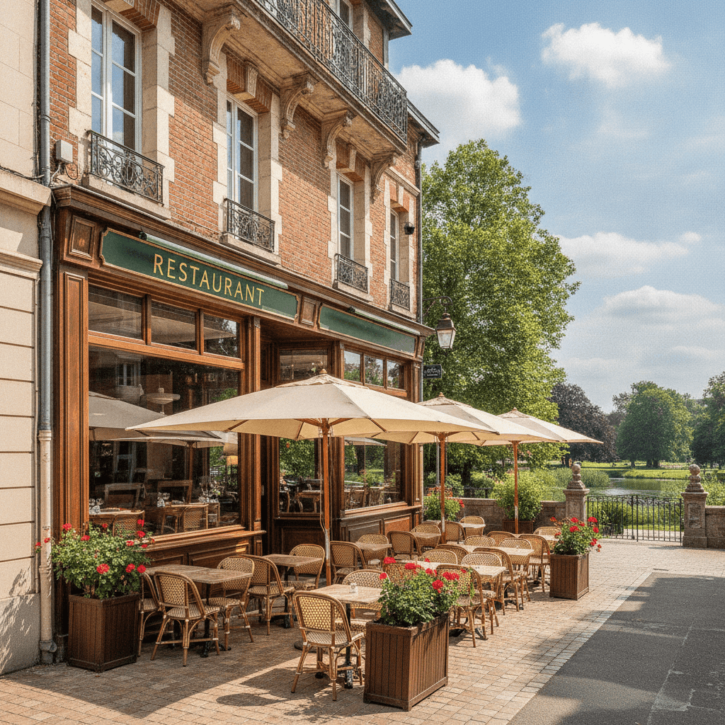 Restaurant 80m² à Arras : terrasse - licence IV - Image 1
