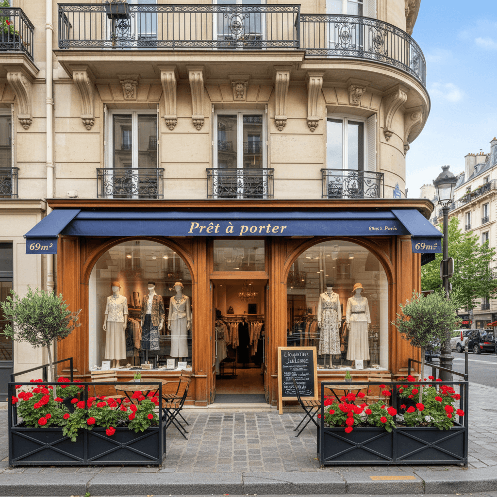 Prêt à porter 69m² à Paris en liquidation judiciaire - Image 1