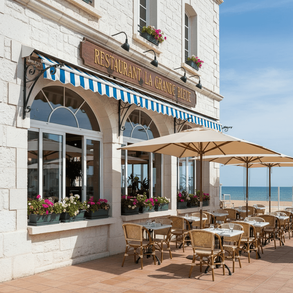 Restaurant à La Grande-Motte : terrasse - licence IV - Image 1
