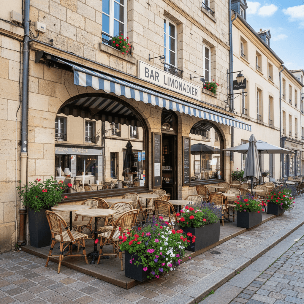 Bar-brasserie 115m² à Montbrison : terrasse - licence IV - Image 1