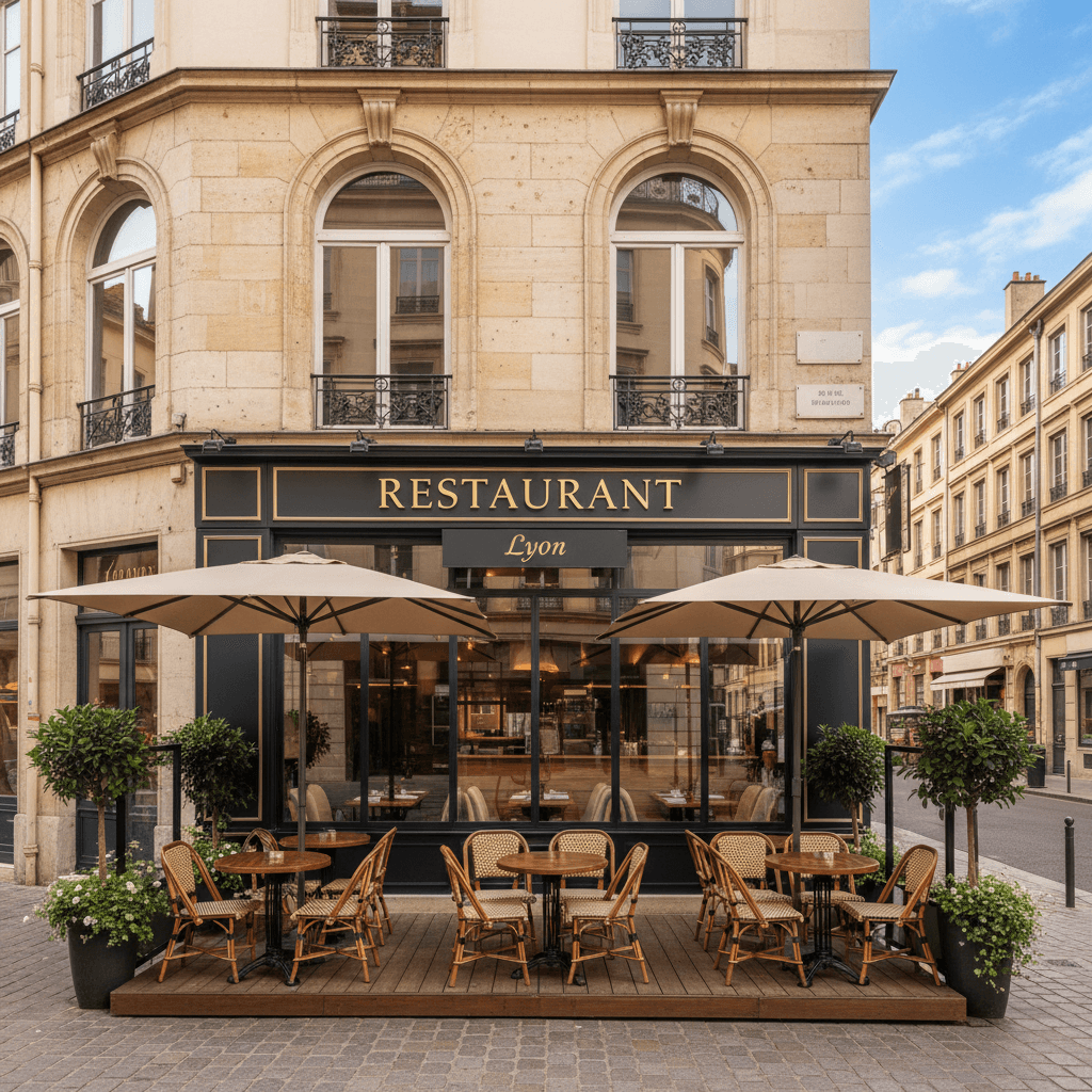 Restaurant 150m² à Lyon : extraction - cuisine équipée