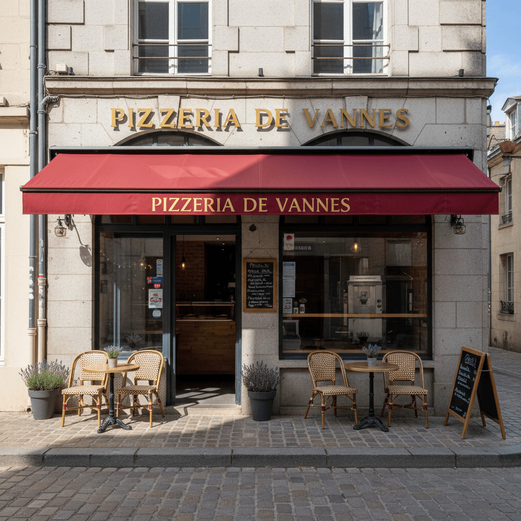 Fast-food 45m² à Vannes : terrasse - licence IV - Image 1