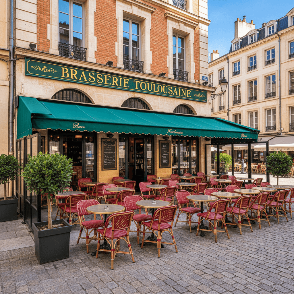 Bar-brasserie à Toulouse : terrasse - licence IV
