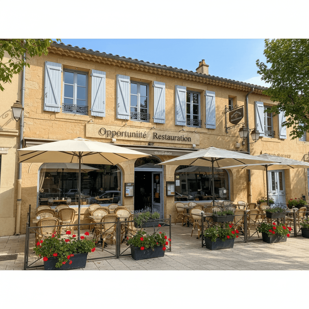 Restaurant 80m² à Draguignan : terrasse - licence IV - Image 1