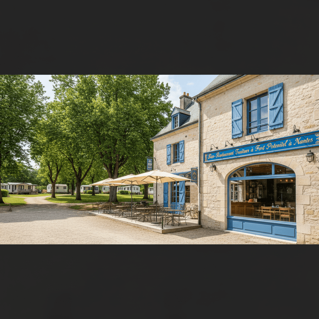 Restaurant 500m² à Nantes : terrasse - licence IV - Image 1