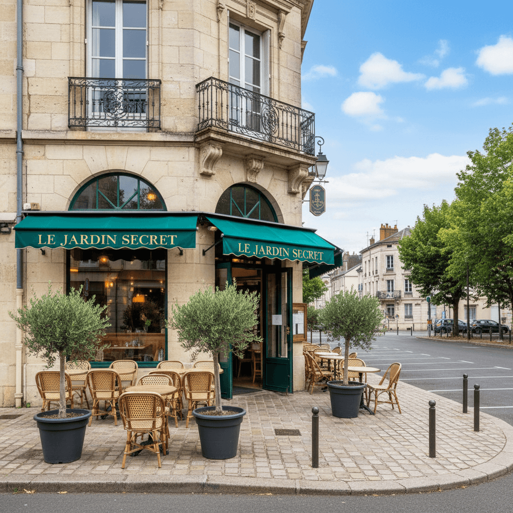 Restaurant 500m² à Niort : terrasse - licence IV - Image 1