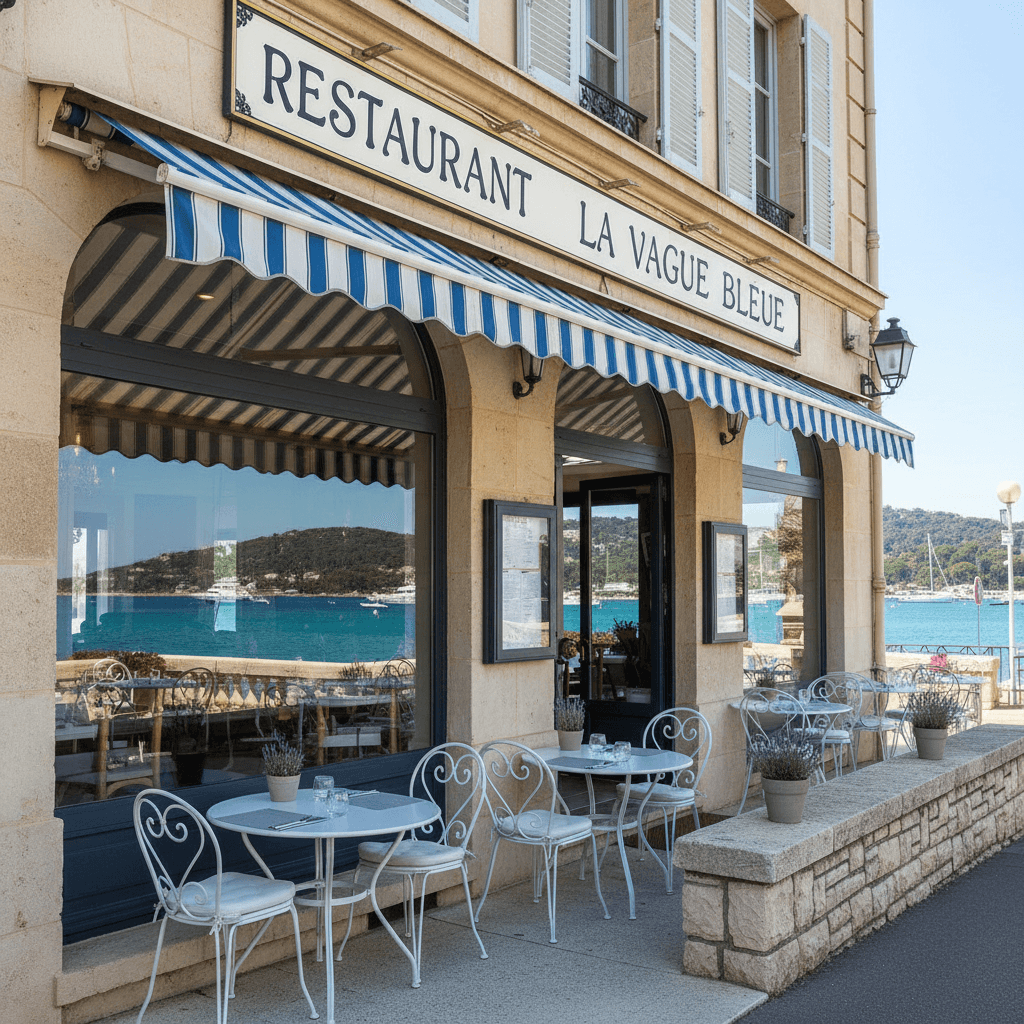 Restaurant 600m² à Sainte-Maxime : terrasse - licence IV - Image 1