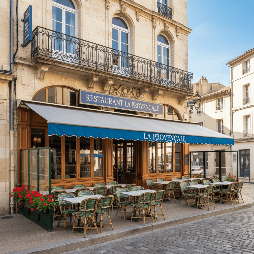 Restaurant 70m² à Narbonne : terrasse - extraction - Image 1