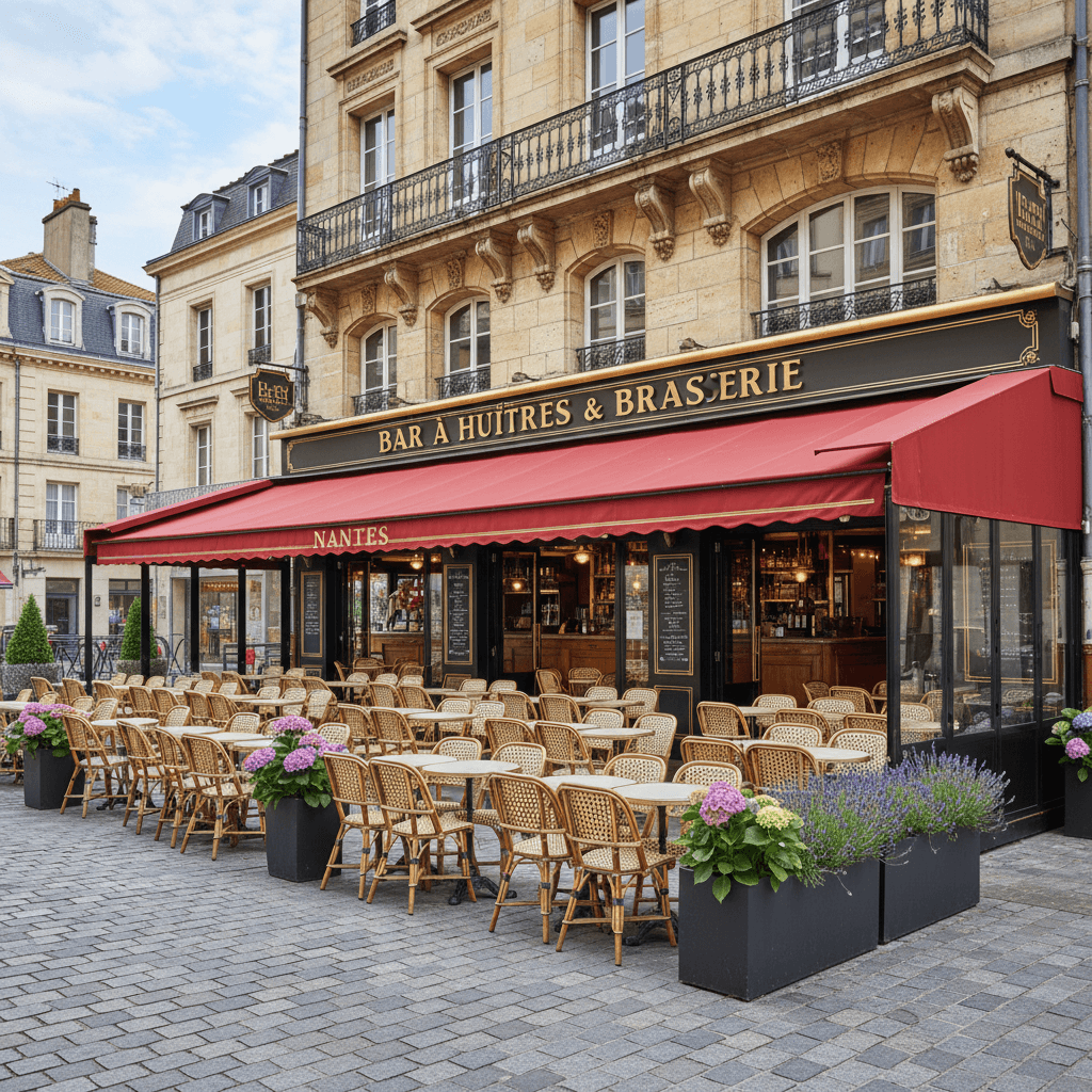 Bar-brasserie à Nantes : terrasse - licence IV - Image 1