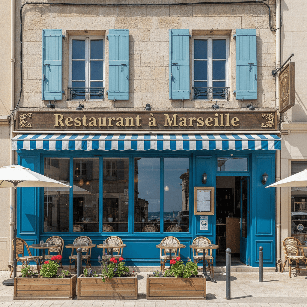 Restaurant à Marseille : licence IV - extraction