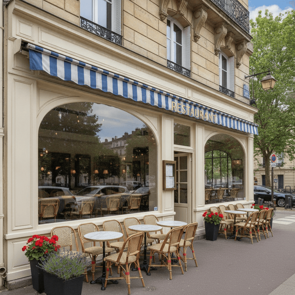 Restaurant 60 couverts à Choisy-le-Roi : terrasse - extraction - Image 1