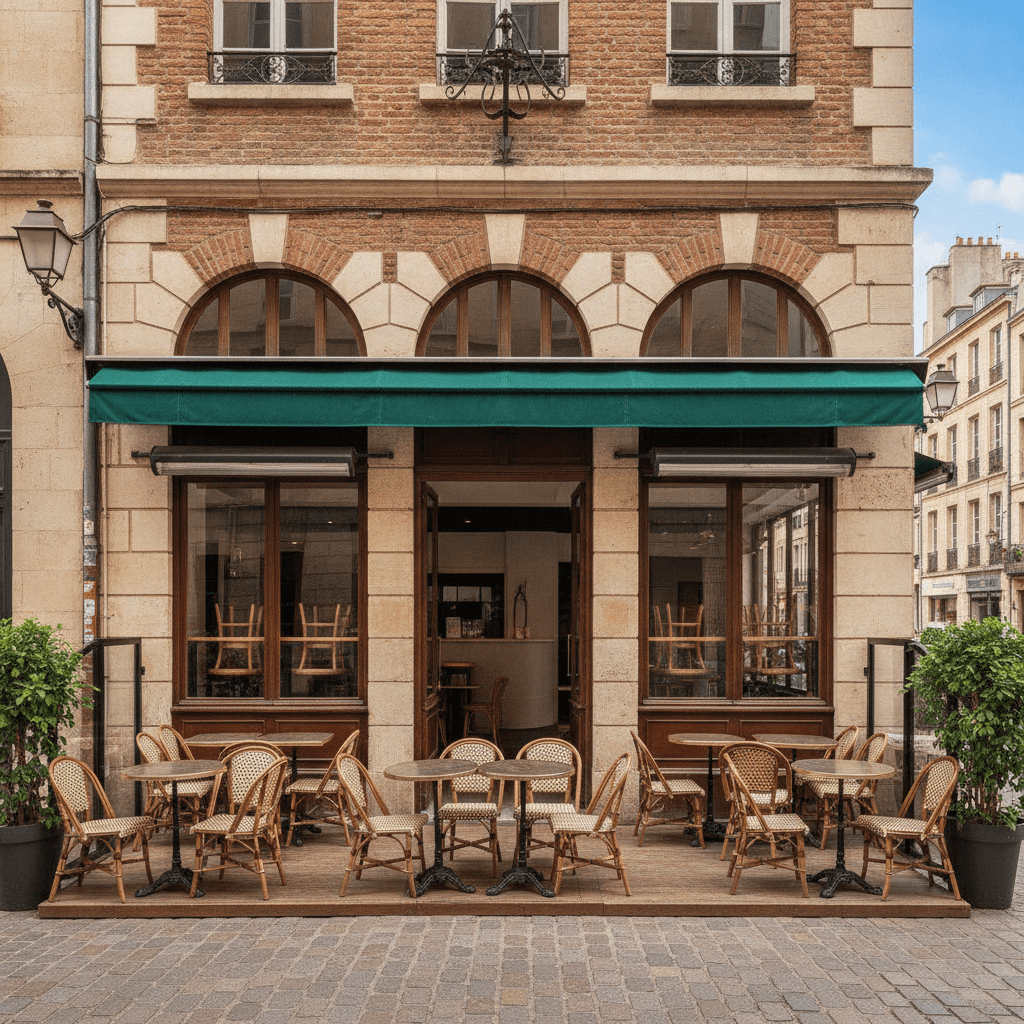 Bar-brasserie 48m² à Toulouse : terrasse - licence IV - Image 1