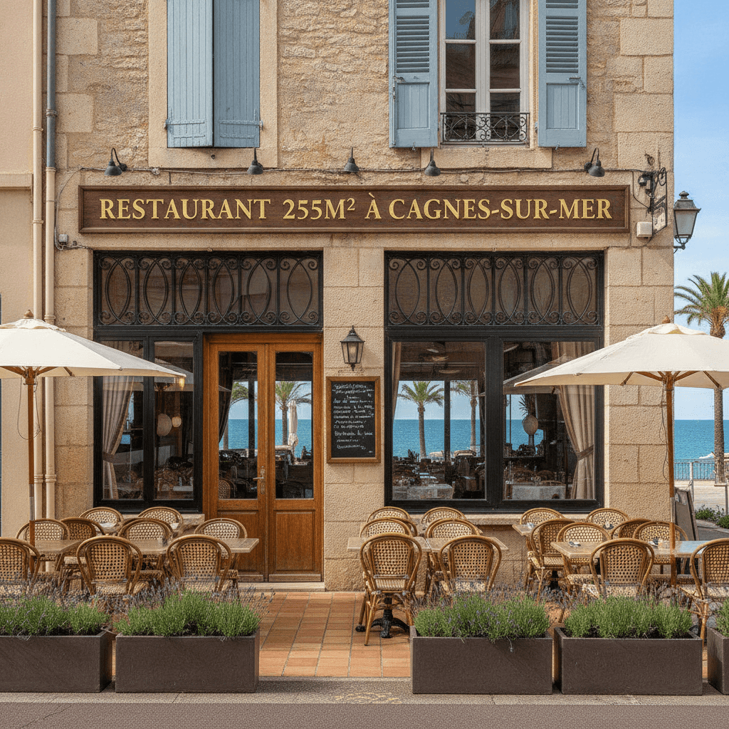 Restaurant 255m² à Cagnes-Sur-Mer : extraction - Image 1