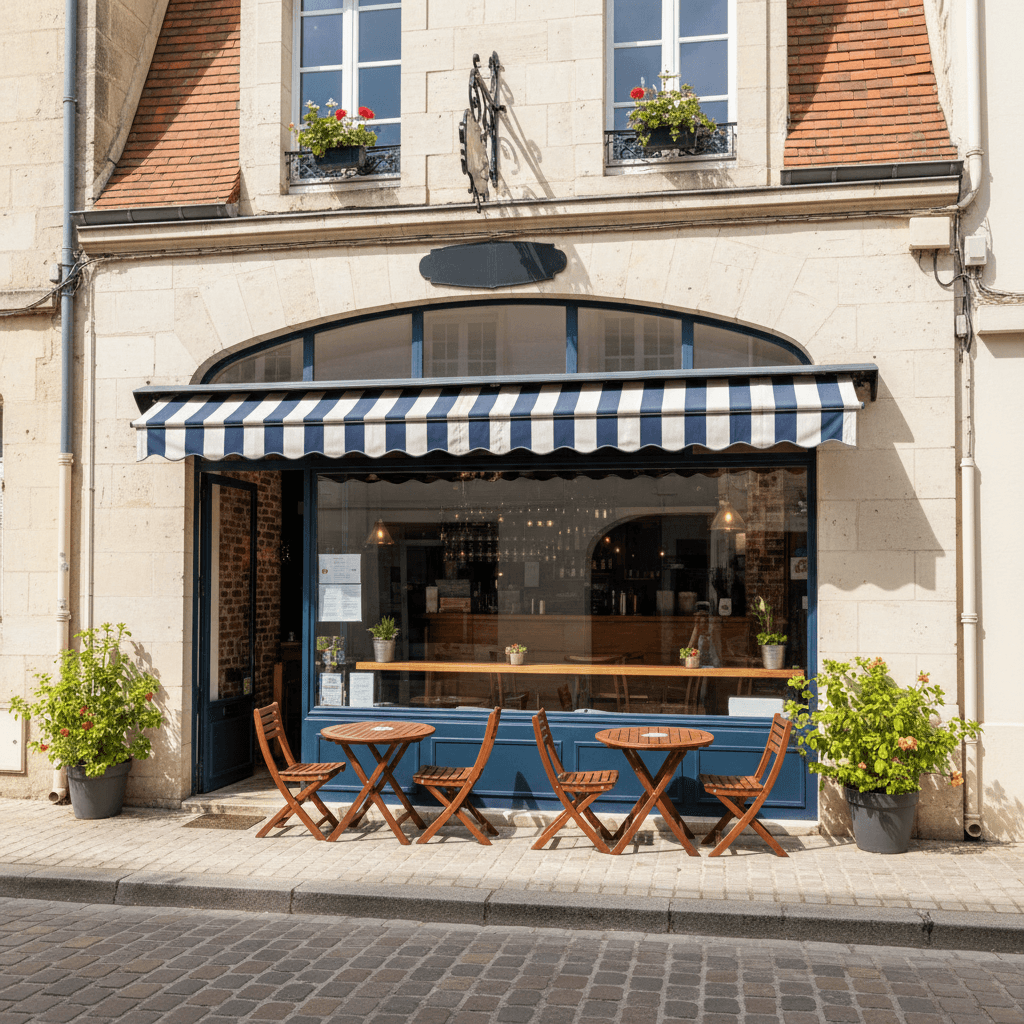 Restaurant à La Rochelle : terrasse - licence IV - Image 1
