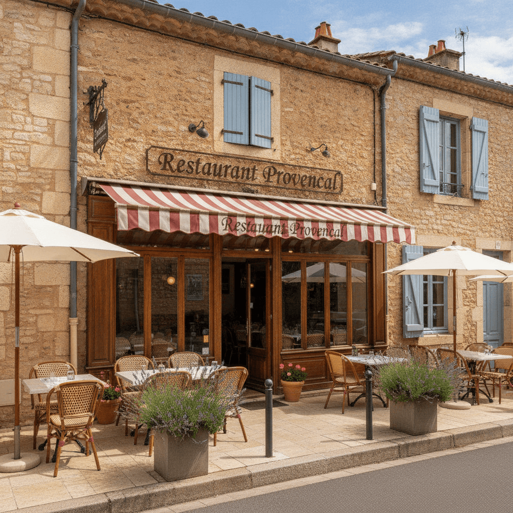 Restaurant 100m² à Lorgues : terrasse - licence IV - Image 1