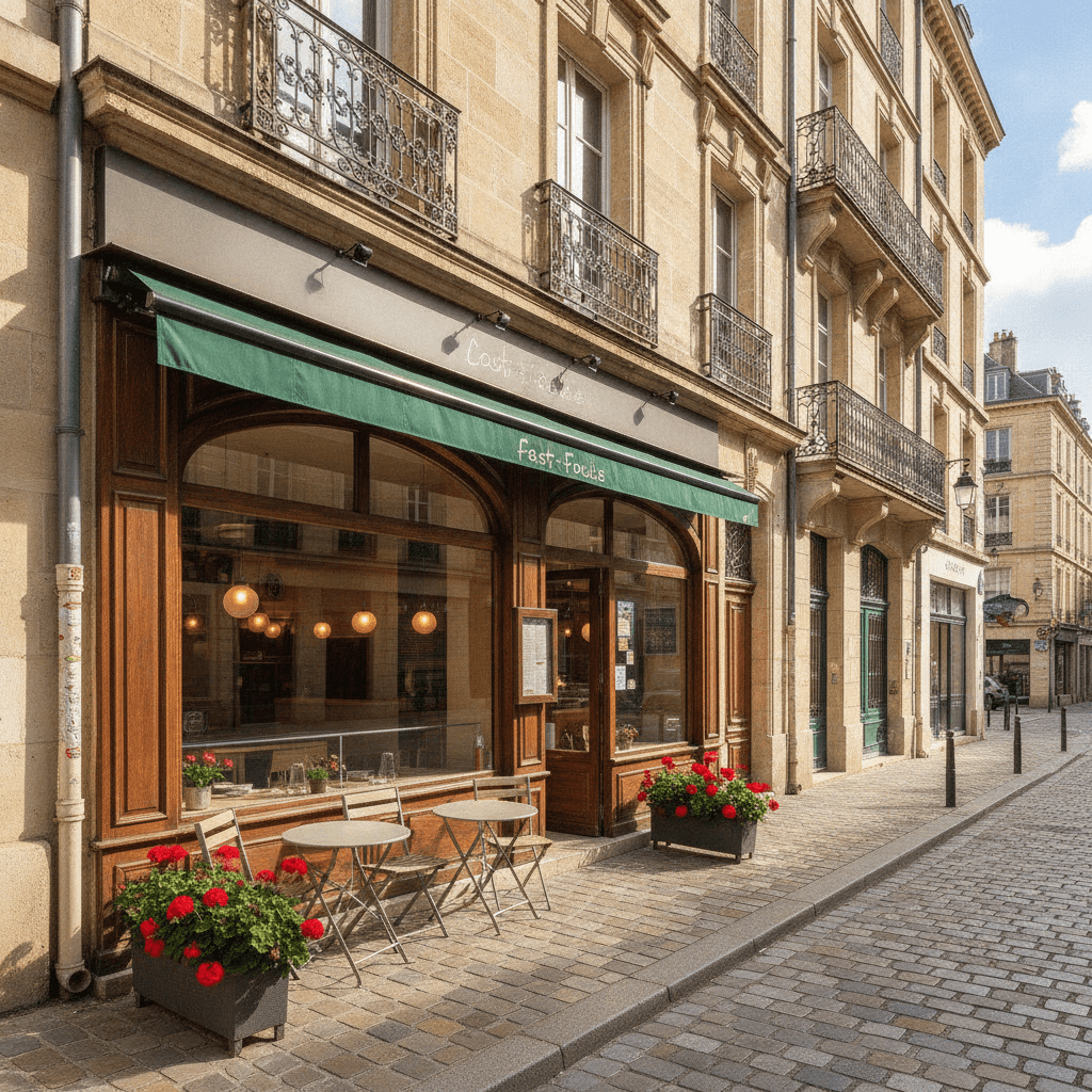 Fast-food 70m² à Bordeaux : extraction - cuisine équipée