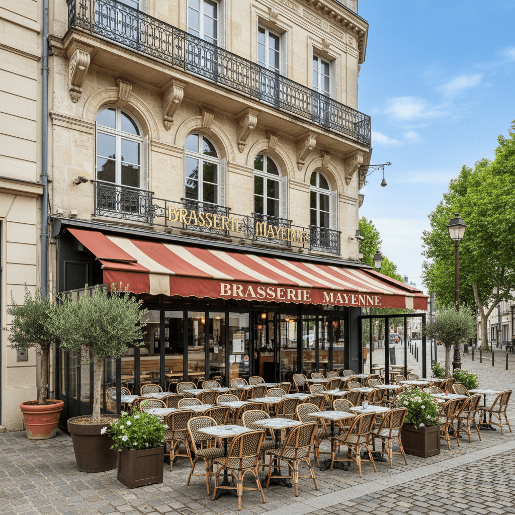 Bar-brasserie à Mayenne : terrasse - licence IV - Image 1