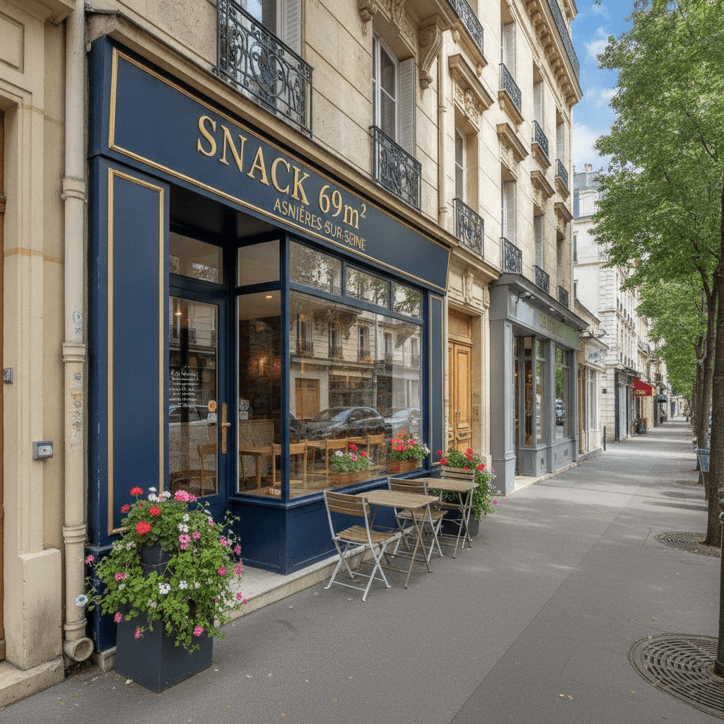Snack 69m² à Asnières-sur-Seine - Image 1