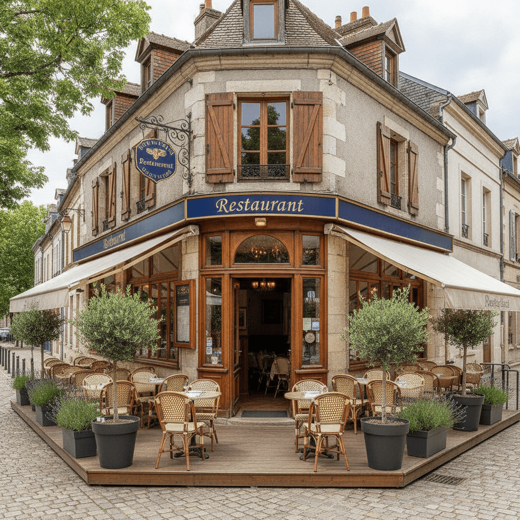 Restaurant 177m² à Montaigu-Vendée : terrasse - licence IV
