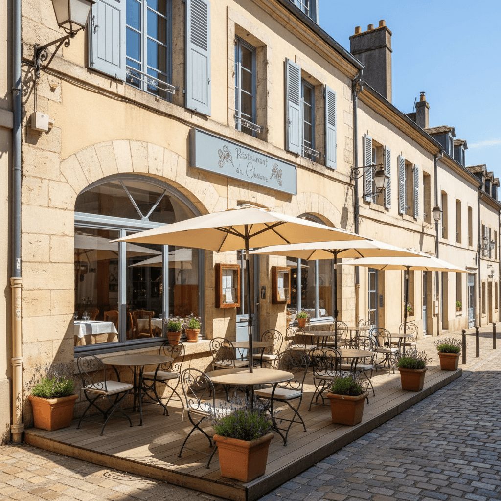 Restaurant à Évreux : terrasse - licence IV - Image 1