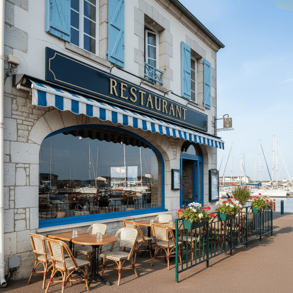 Restaurant à Les Sables-D'Olonne : terrasse - licence IV - Image 1