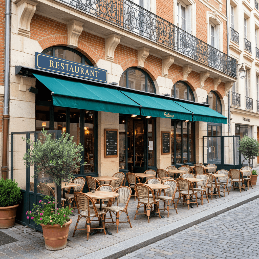 Restaurant 217m² à Toulouse : terrasse - licence IV - Image 1