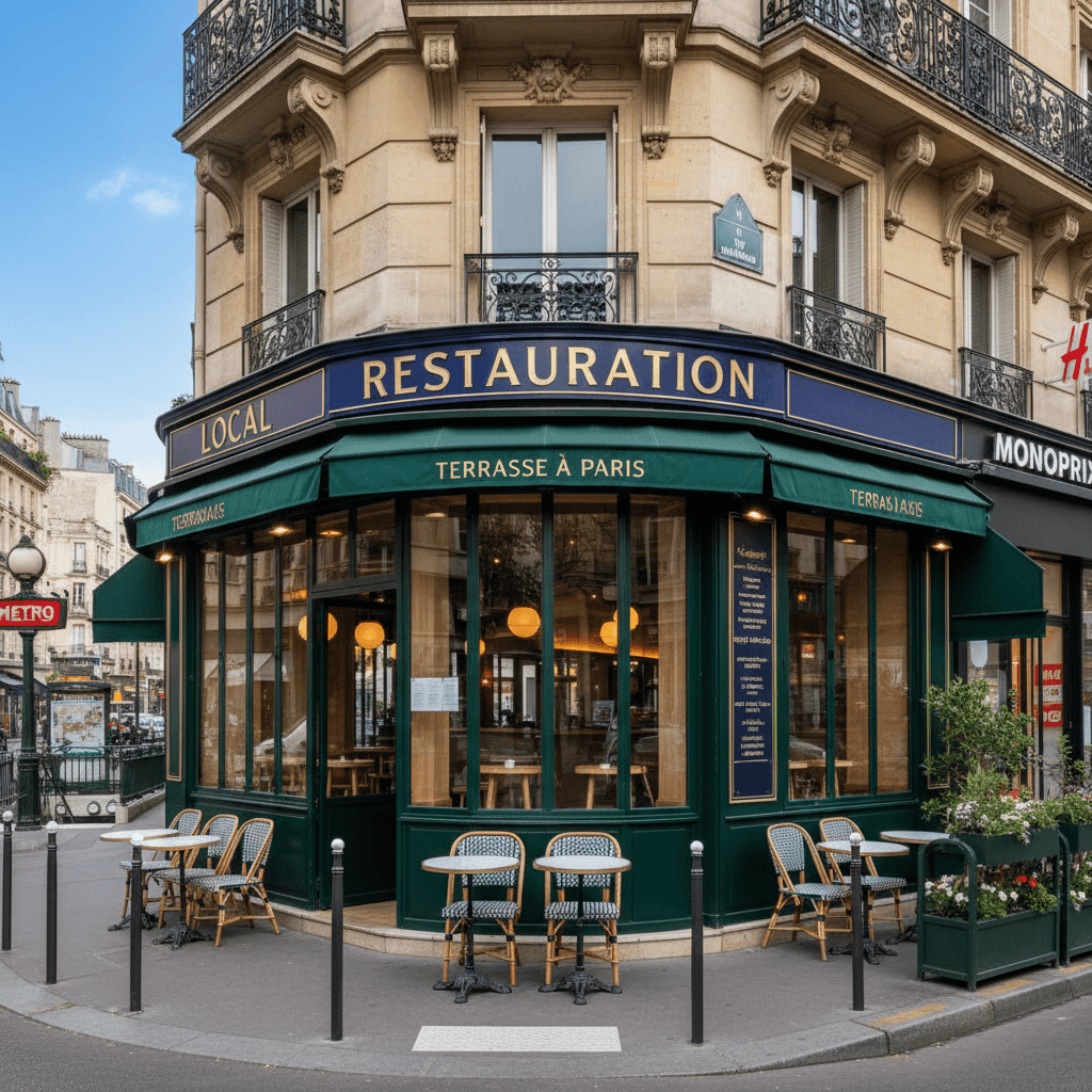 Local Restauration avec Terrasse à Paris - Image 1