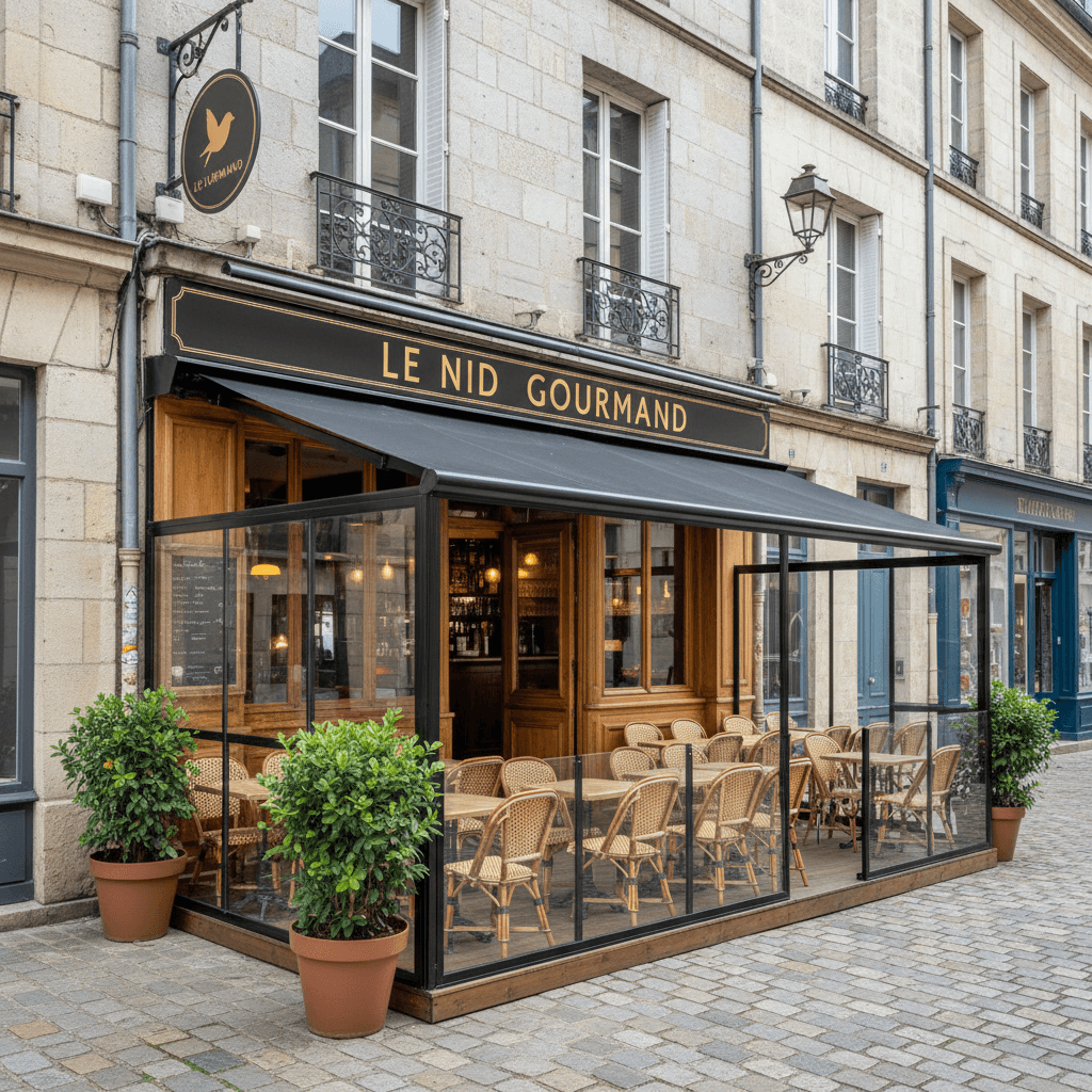 Restaurant 120m² à Nantes : terrasse - licence IV - Image 1