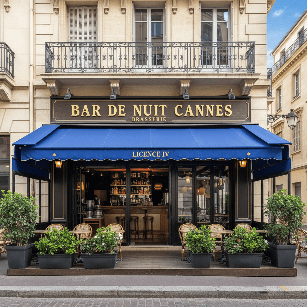 Bar-brasserie 43m² à Cannes : licence IV - Image 1
