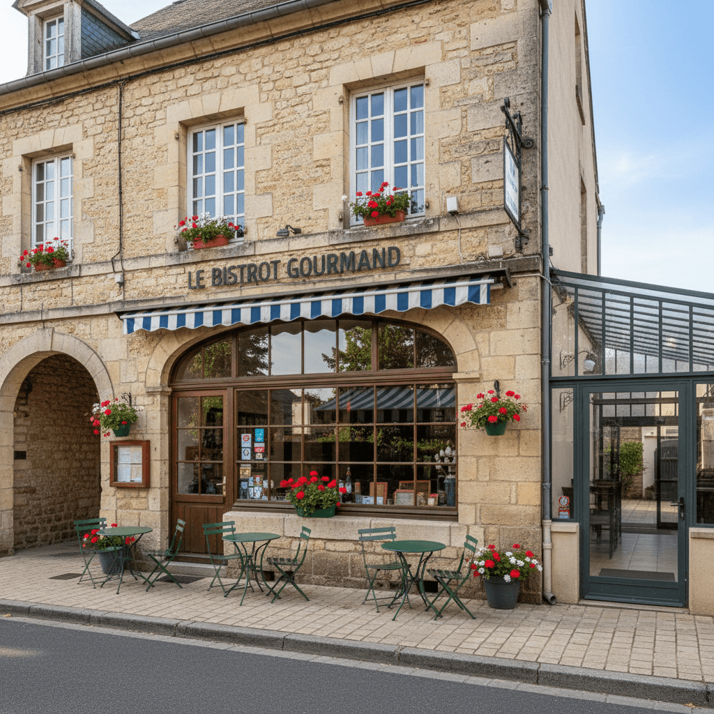 Restaurant 300m² à Podensac : terrasse - licence IV - Image 1