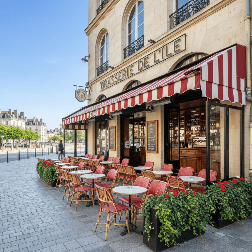 Bar-brasserie à Nantes : terrasse - licence IV - Image 1