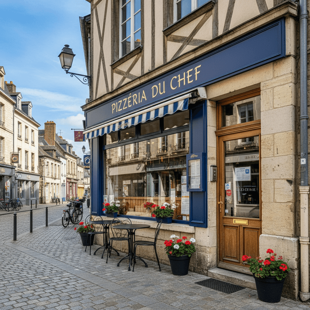 Fast-food 60m² à Bayeux : terrasse - licence IV - Image 1