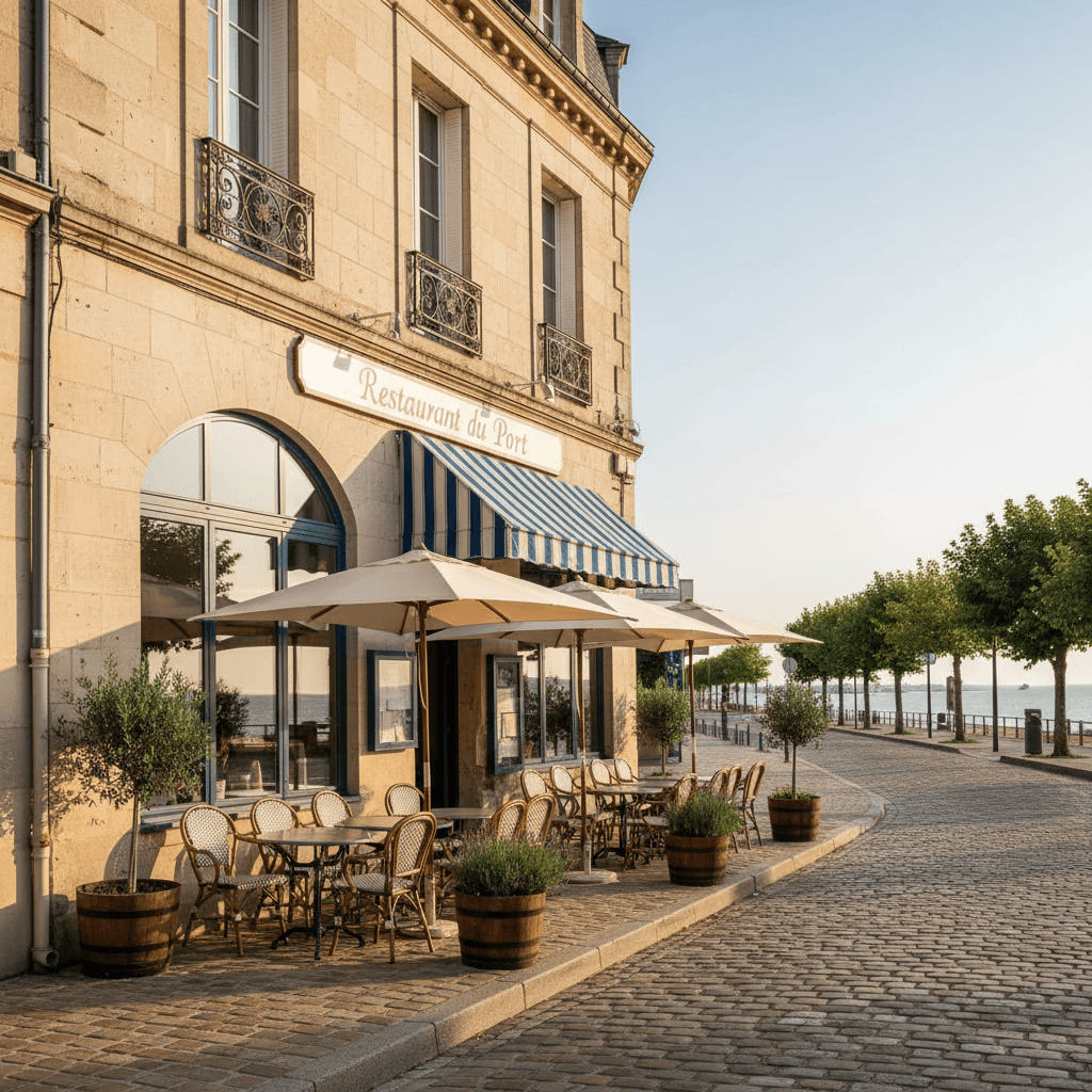Restaurant à Saint-Lô : terrasse - licence IV - Image 1