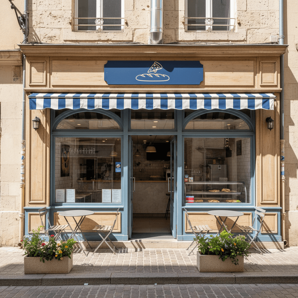 Fast-food 22m² à Montpellier : terrasse - extraction - Image 1