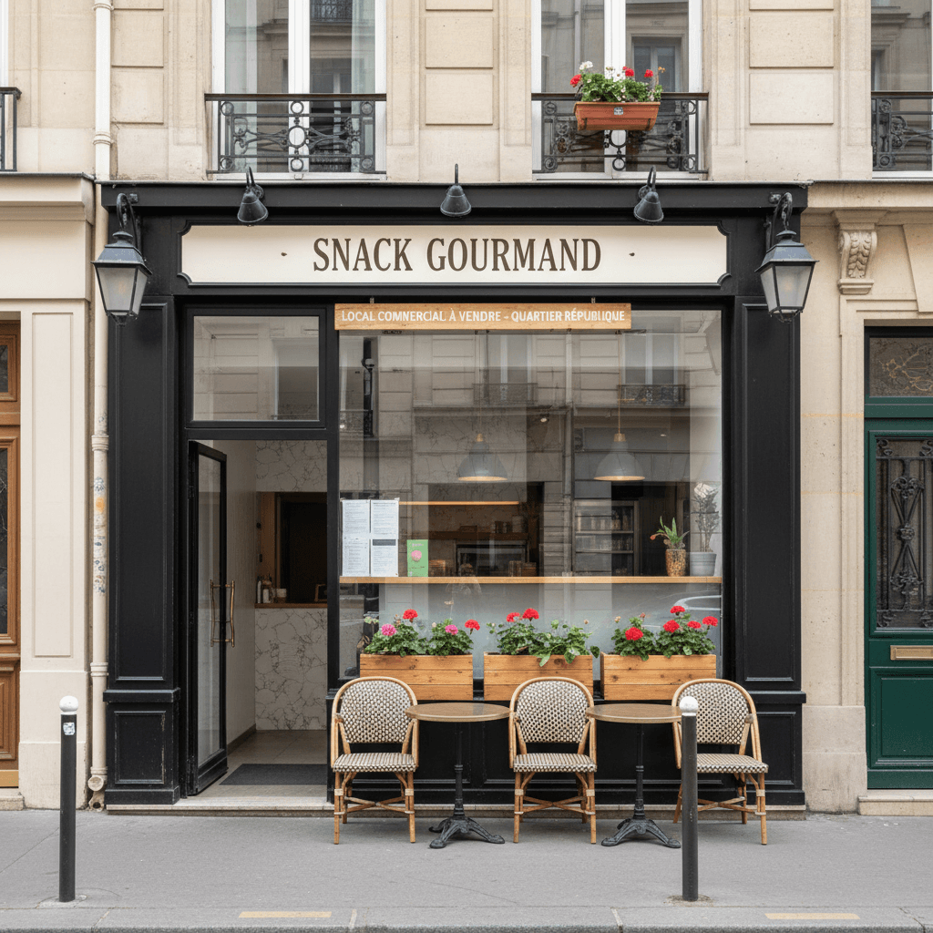 Snack 50m² à Paris