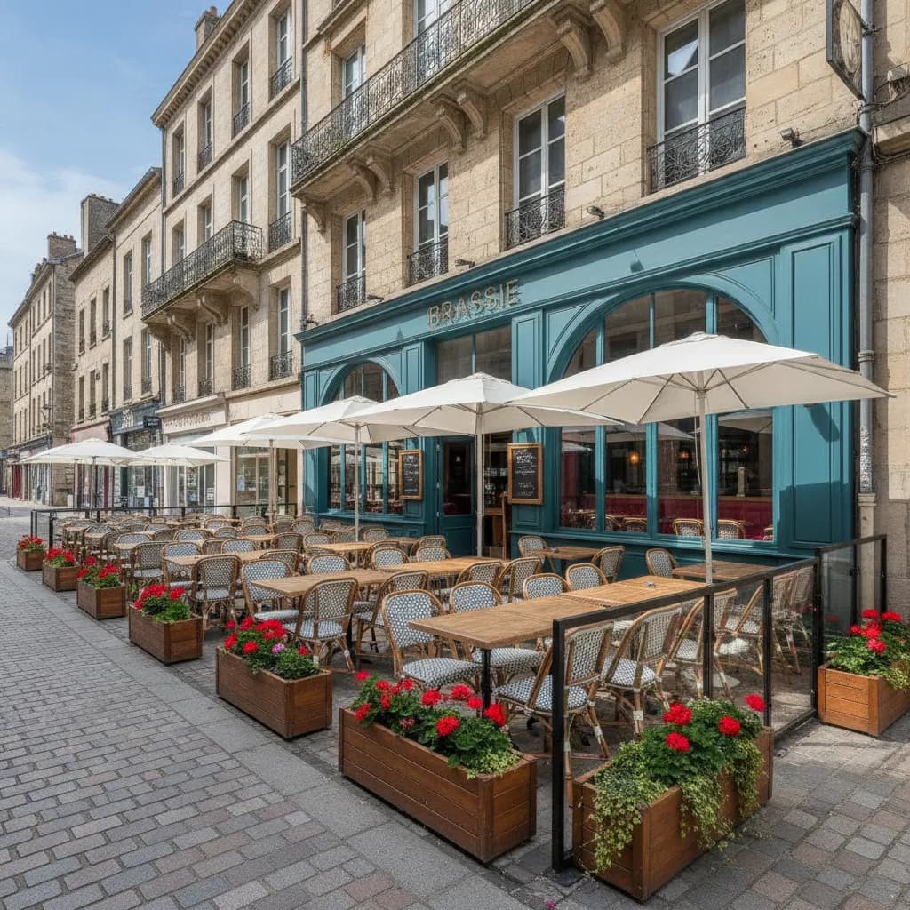 Bar-brasserie à Nantes : terrasse - licence IV - Image 1