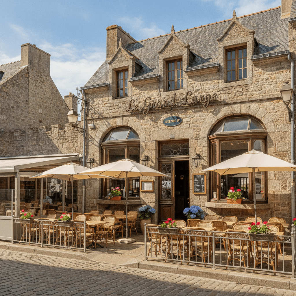 Restaurant à Saint-Malo : terrasse - licence IV - Image 1