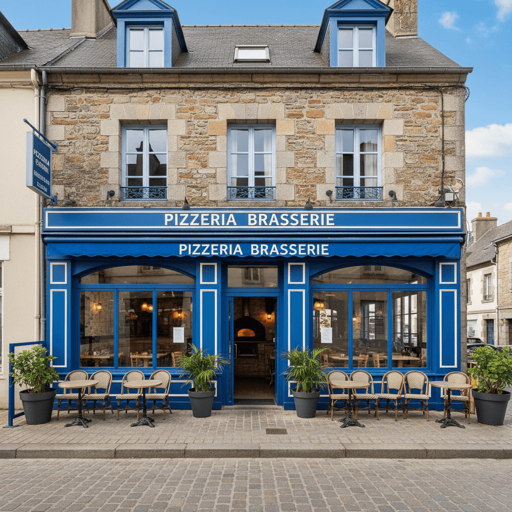 Restaurant à Saint-Brieuc : terrasse - licence IV - Image 1