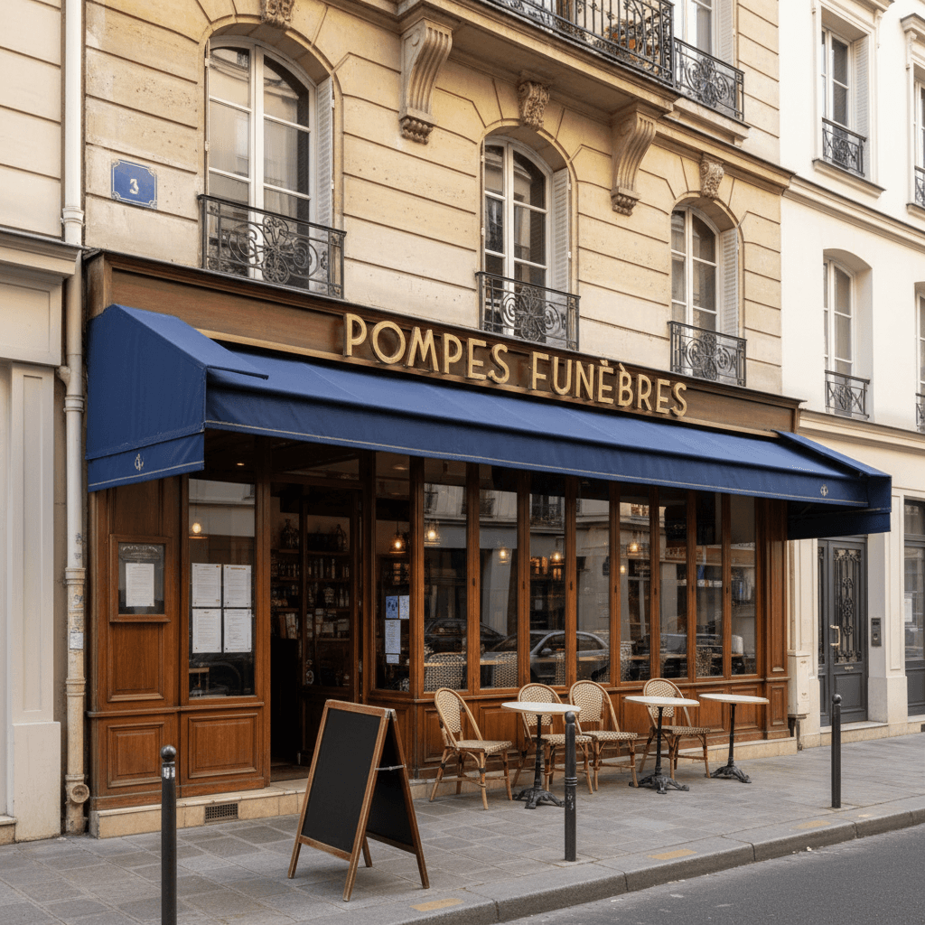 Pompes funèbres 45m² à Paris