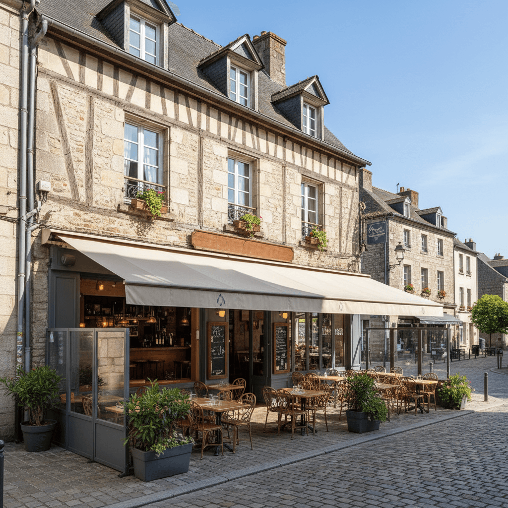 Restaurant à Quimper : terrasse - licence IV - Image 1