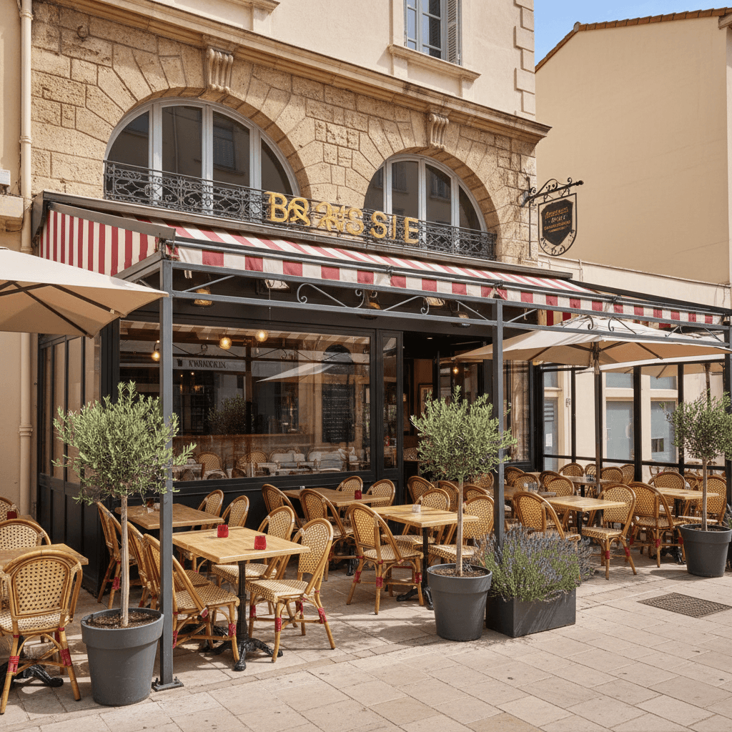 Bar-brasserie à Marseille : terrasse - licence IV - Image 1