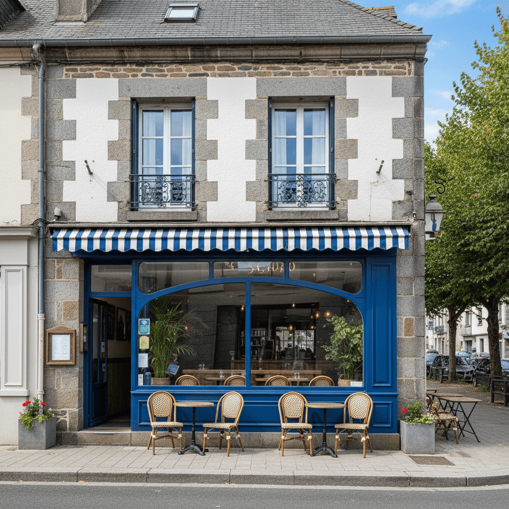 Restaurant 200m² à Quimper : terrasse - licence IV - Image 1