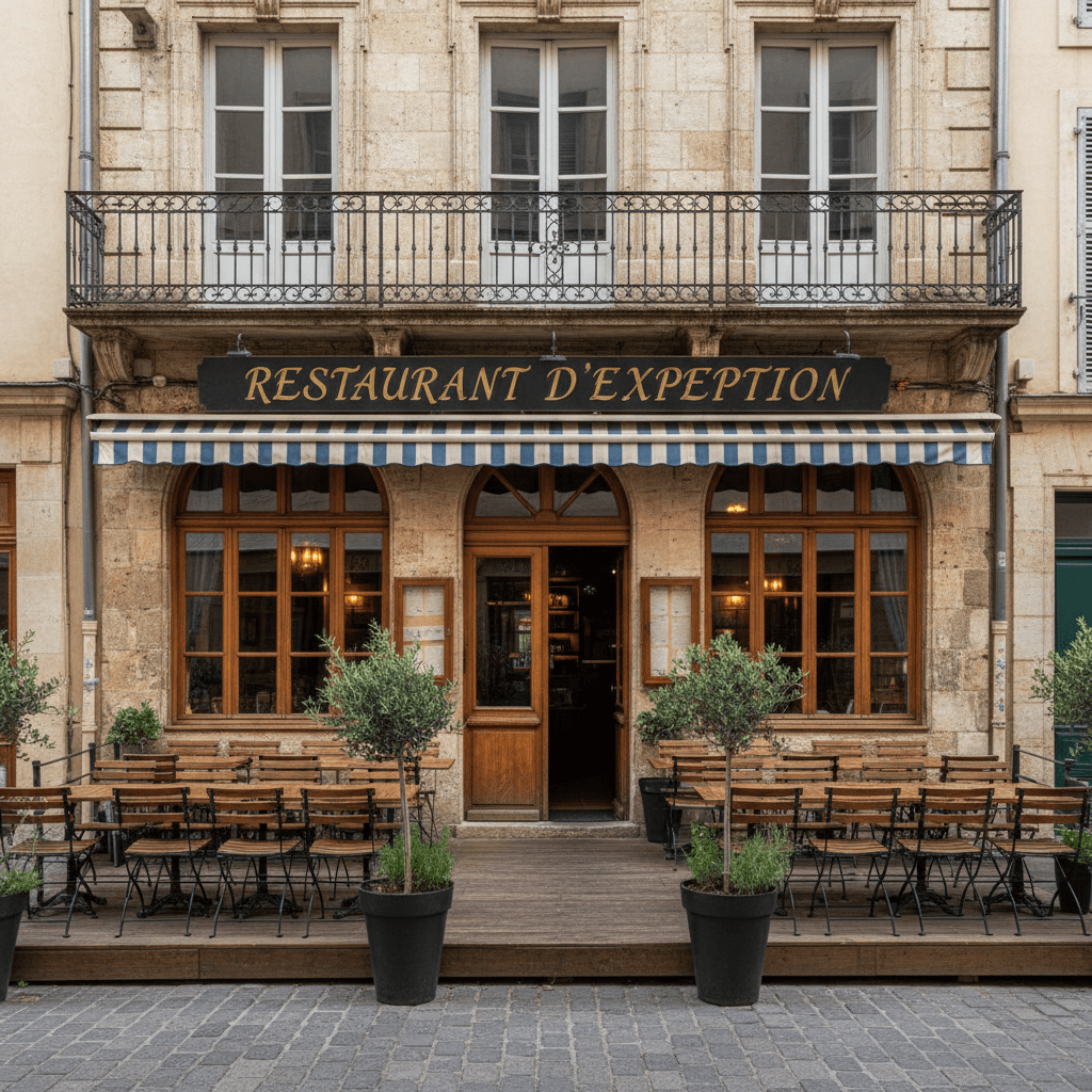 Restaurant 60m² à Montpellier : terrasse - licence IV