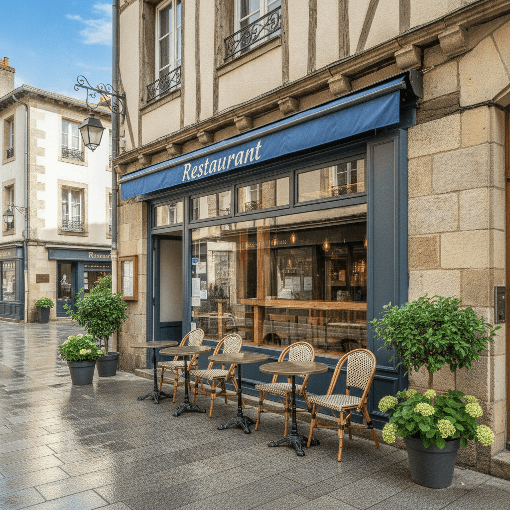 Restaurant 37m² à Bayonne : terrasse - licence IV - Image 1
