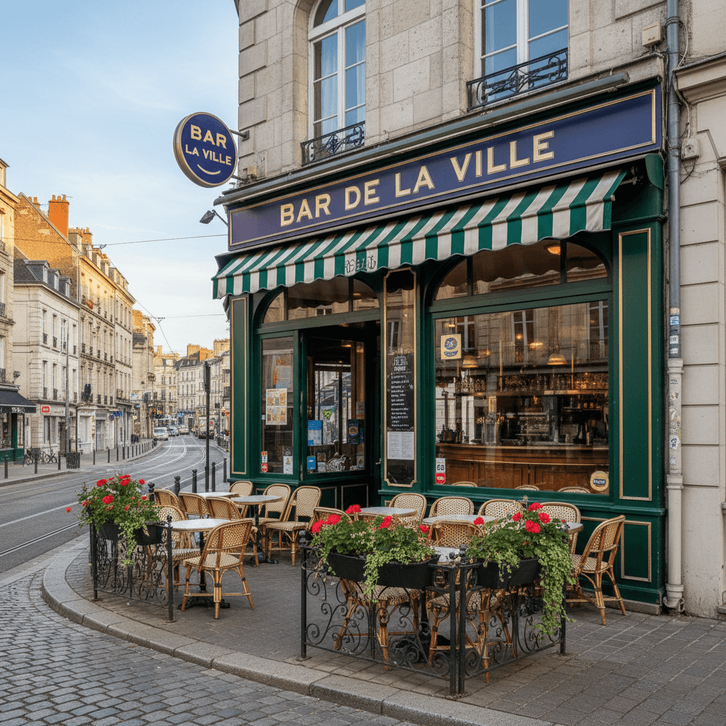 Bar-brasserie 225m² à Nantes : licence IV - Image 1