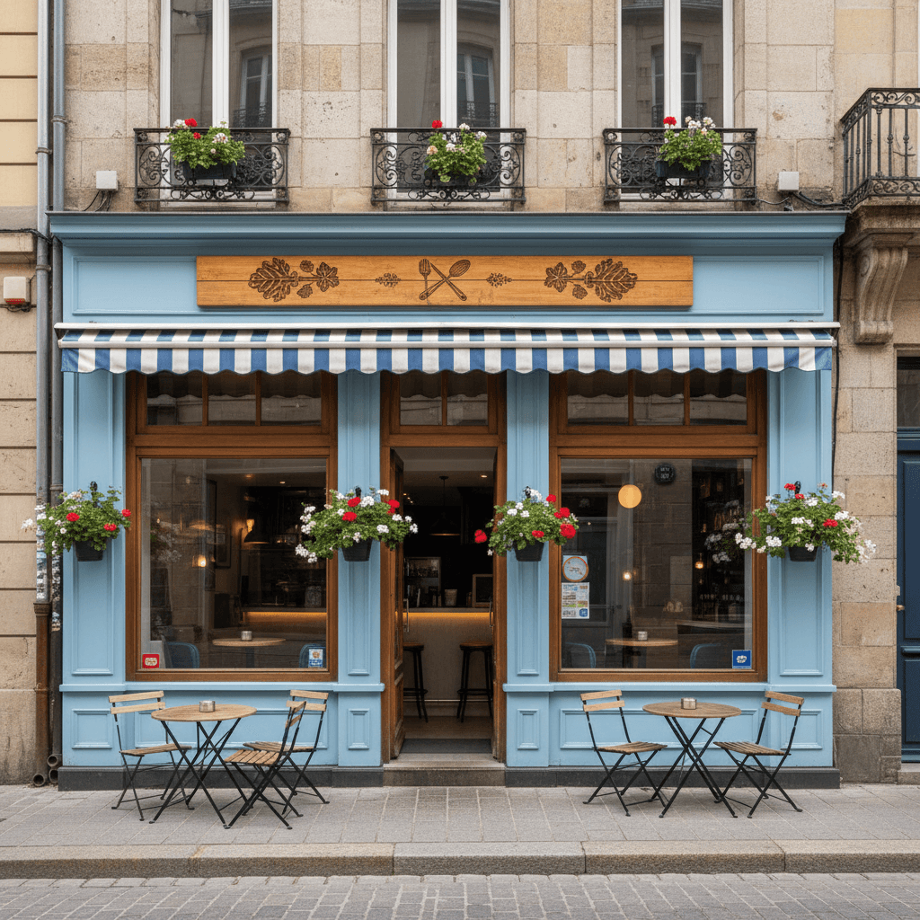 Snack à Grenoble : terrasse - licence IV