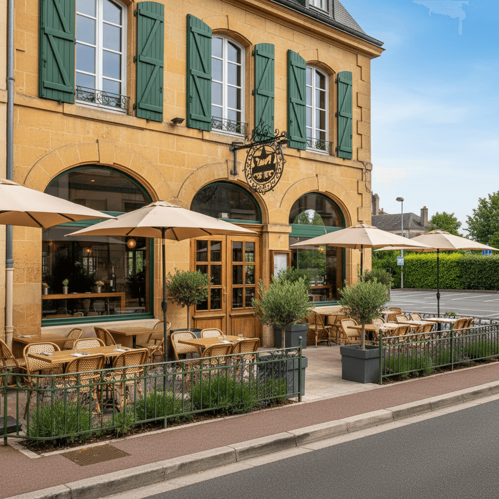 Restaurant à Dax : terrasse - licence IV - Image 1